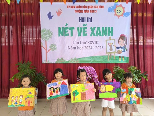 Hội thi Nét vẽ xanh cấp trường Lần thứ XXVIII Năm học 2024 - 2025 - Phân hiệu 1