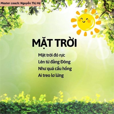 Bài thơ   Mặt Trời 