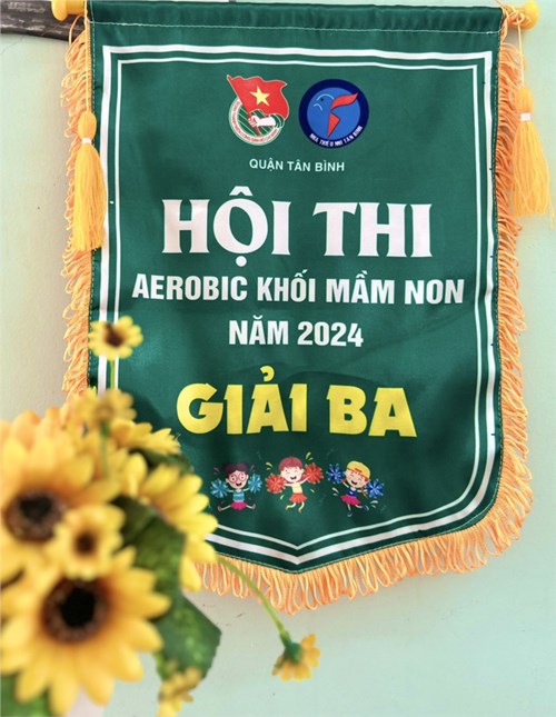 Giải Ba - Hội thi Aerobic khối Mầm non năm 2024