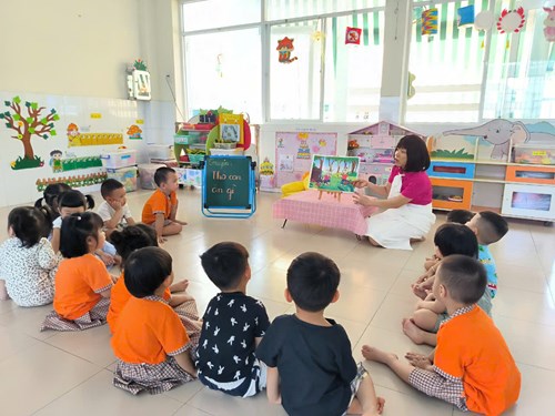 Phát triển ngôn ngữ. Đề tài: Kể chuyện   THỎ CON ĂN GÌ? . Lớp : 3-4 tuổi (3)