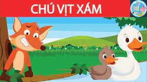 Truyện  chú vịt xám 