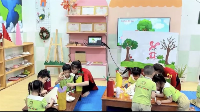 vẽ tranh theo bóng