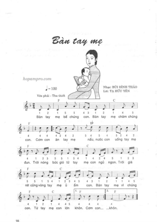 Bài hát   Bàn tay mẹ 