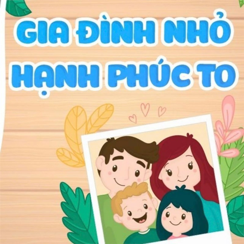Bài hát   Gia đình nhỏ hạnh phúc to 