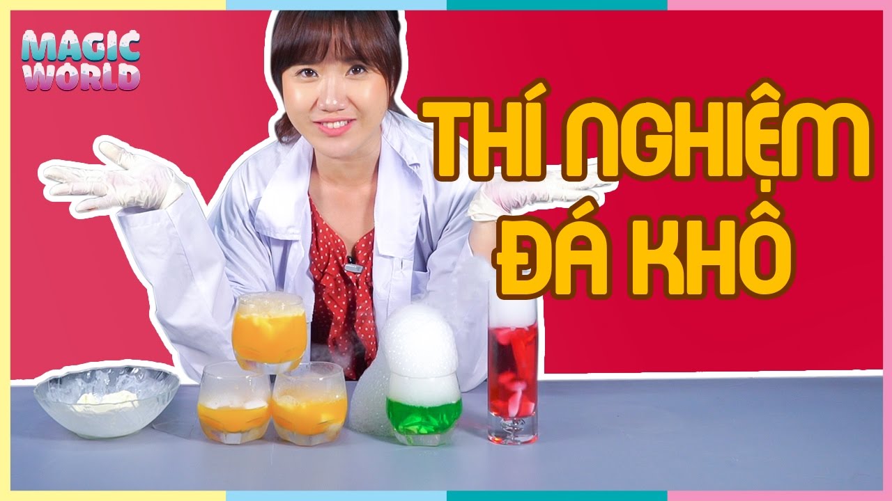 Thí nghiệm với đá khô