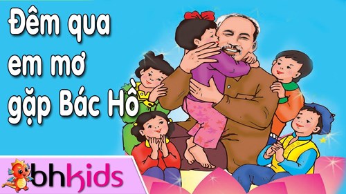 Dạy múa   Đêm qua em mơ gặp Bác Hồ 