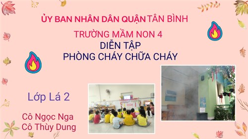 Video clip diễn tập phương án PCCC sơ tán  an toàn và cứu nạn cứu hộ năm học 2023-2024