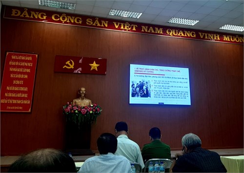 Chị bộ trường Mầm non 4 tham dự  Hội nghị trực tuyến học tập quán triệt triển khai chuyên đề năm 2024 học tập và làm theo tư tưởng đạo đức phong cách Hồ Chí Minh về thực hành dân chủ tăng cường pháp chế đảm bảo kỷ cương thu hút nguồn nhân lực chất lượng cao và tâm huyết trong xây dựng Thành phố Hồ Chí Minh văn minh hiện đại nghĩa tình  và  Hội nghị tổng kết công tác xây dựng Đảng năm 2023 