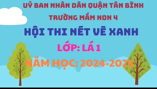 Hội thi  Nét vẽ xanh  cấp trường năm học 2024-2025