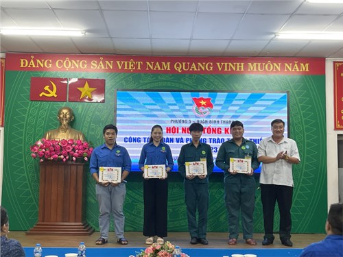 Chi đoàn Mầm non 5 tham dự Hội nghị tổng kết công tác đoàn và phong trào thanh thiếu nhi năm 2023