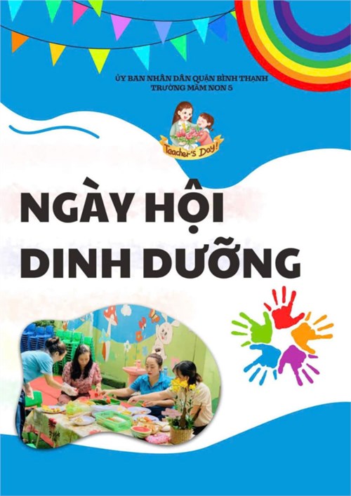 Trường mầm non 5 tổ chức ngày hội dinh dưỡng cho trẻ chào mừng ngày nhà giáo việt nam 20/11