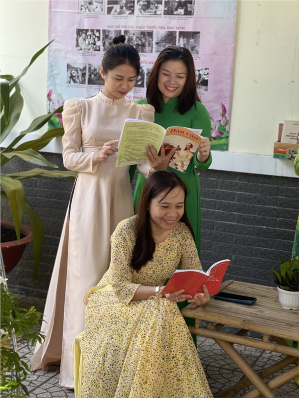Thông điệp  “Sách mang đến kiến thức cùng sự khám phá và những trải nghiệm sâu sắc. Đọc sách hôm nay, thành công mai sau”