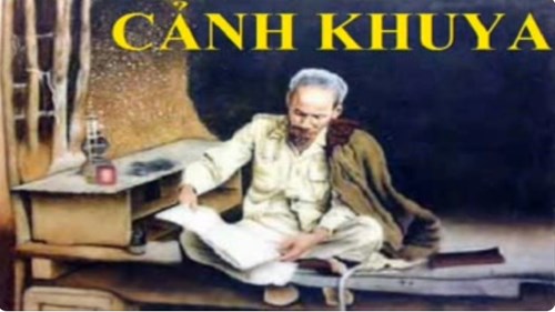 Bài thơ: Cảnh khuya khối Mầm