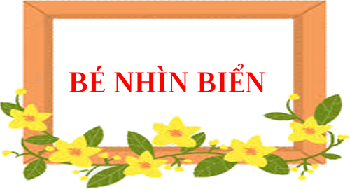 Thơ bé nhìn biển