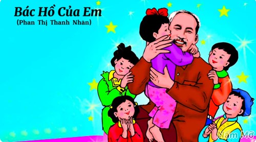 Thơ: Bác Hồ của em khối Mầm