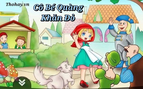 Truyện : cô bé quàng khăn đỏ