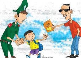 Kĩ năng không nhận quà từ người lạ - khối lá