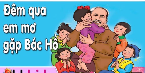Đêm qua em mơ gặp bác hồ