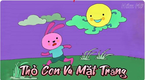 Bài thơ Thỏ Con Và Mặt Trăng