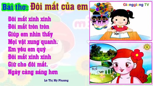 Thơ Đôi mắt của em