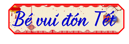 Bé vui đón tết