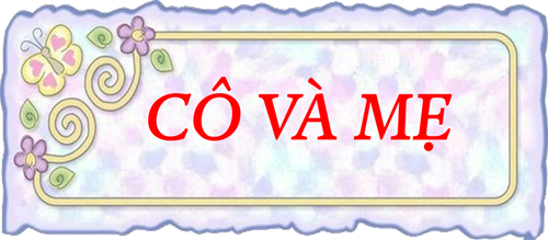 Thơ cô và mẹ