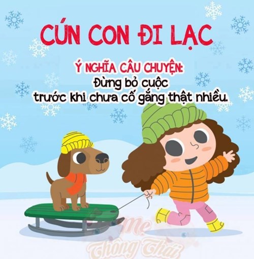 Truyện cún con đi lạc
