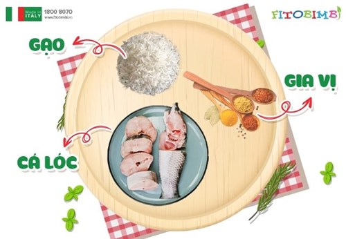 Cháo cá lóc khối Mầm