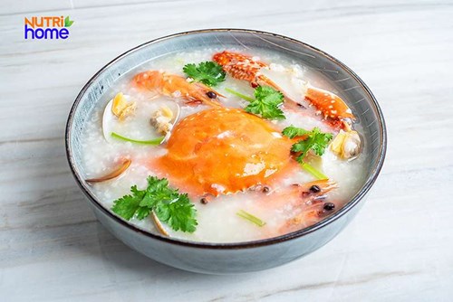Cháo cua khối Mầm