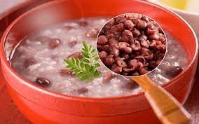 Cháo đậu đỏ khối Mầm