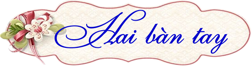 Đồng dao hai bàn tay - nhà trẻ