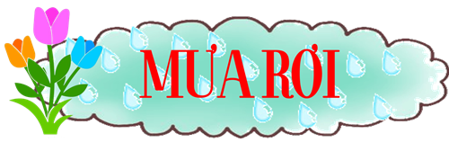 Thơ mưa rơi