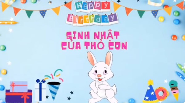 Kể chuyện bé nghe sinh nhật của thỏ con