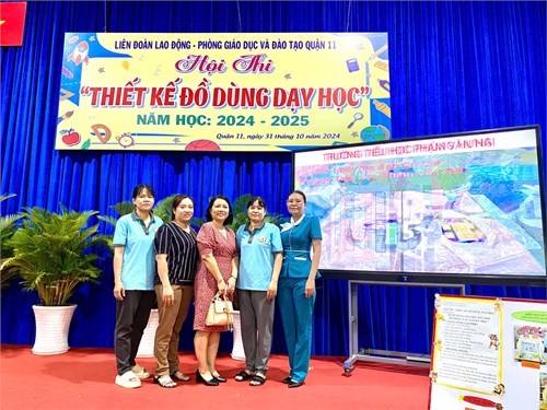 Hội thi thiết kế đồ dung dạy học năm hoc 2024-2025