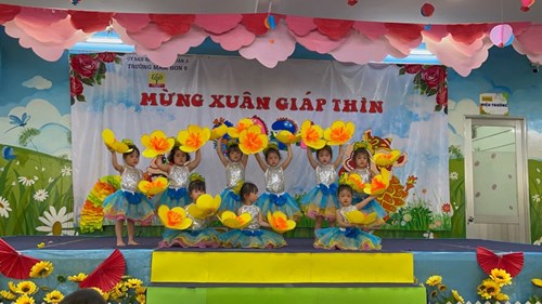Văn nghệ chào mừng tết nguyên đán 2024 của các bé lớp Bambi 2