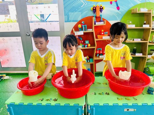 Thí nghiệm:   Bàn tay ma thuật 