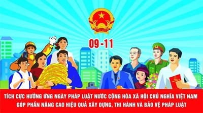 Hưởng ứng Ngày pháp luật Việt Nam 09/11/2024