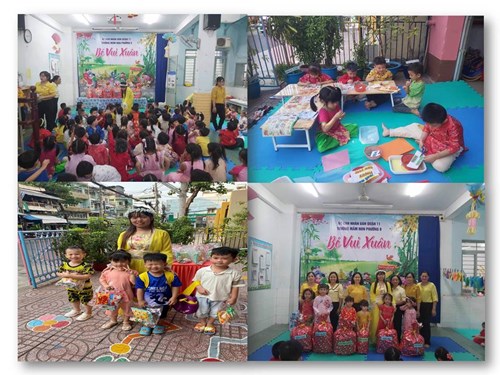 Lễ hội mừng Xuân của các bé Trường Mầm non Phường 8