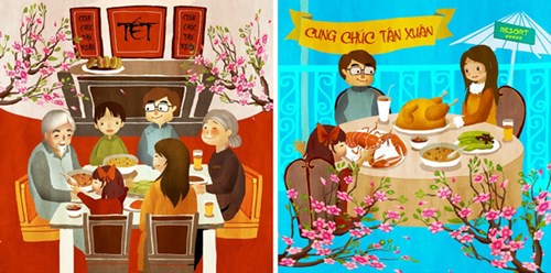 Thơ : Chợ Xuân