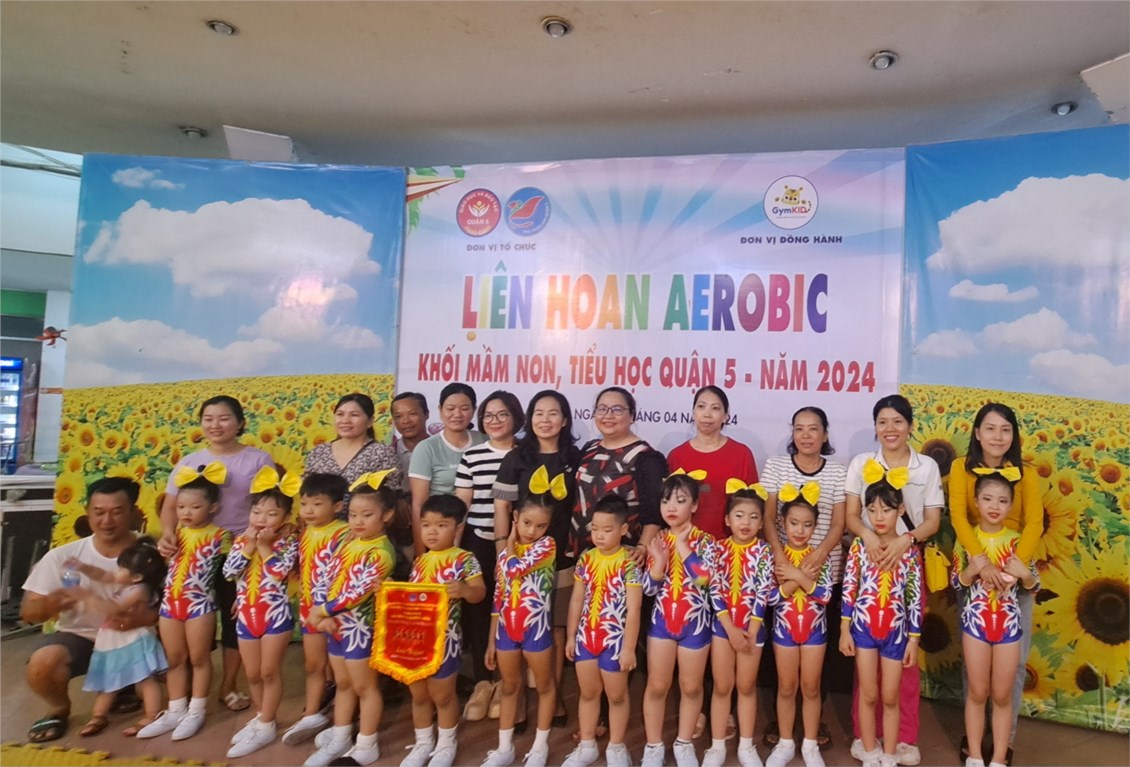 Hội thi earobic cấp quận, năm học : 2023-2024
