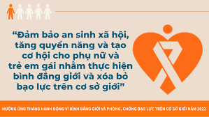 Trường Mầm non 9 hưởng ứng  Tháng hành động vì bình đẳng giới và phòng ngừa, ứng phó với bạo lực trên cơ sở giới năm 2024 