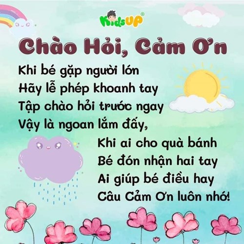 Chào hỏi, cảm ơn