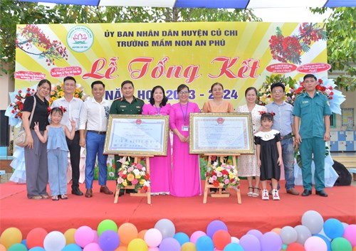 Trường Mầm non An Phú Tổ chức Lễ tổng kết năm học 2023-2024