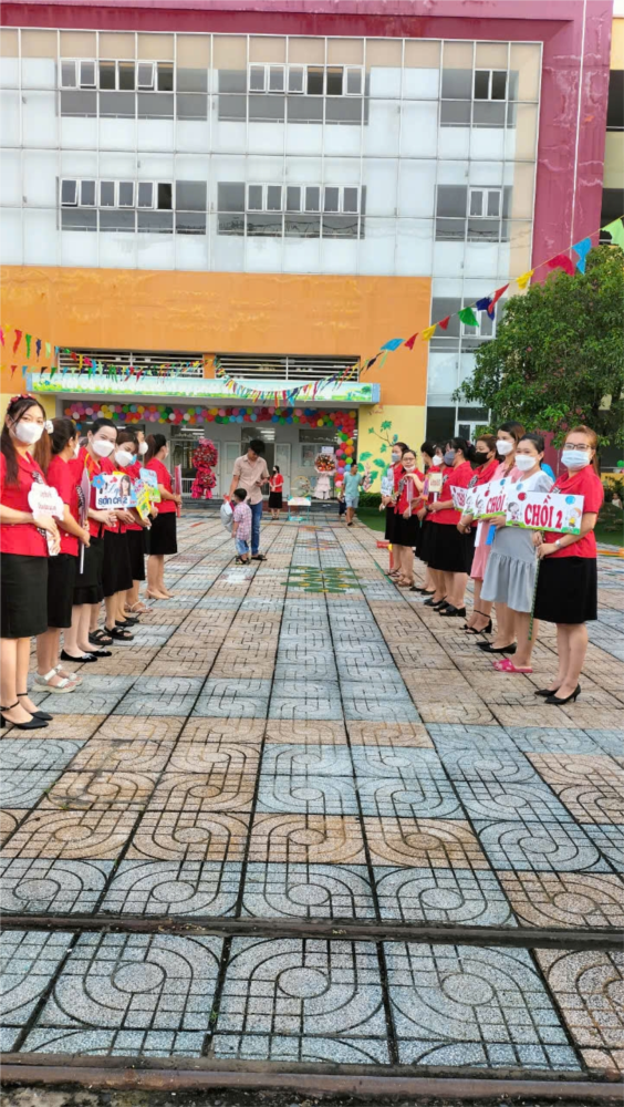 Ngày hội   Bé vui đến trường  của trường Mầm non Ban Mai