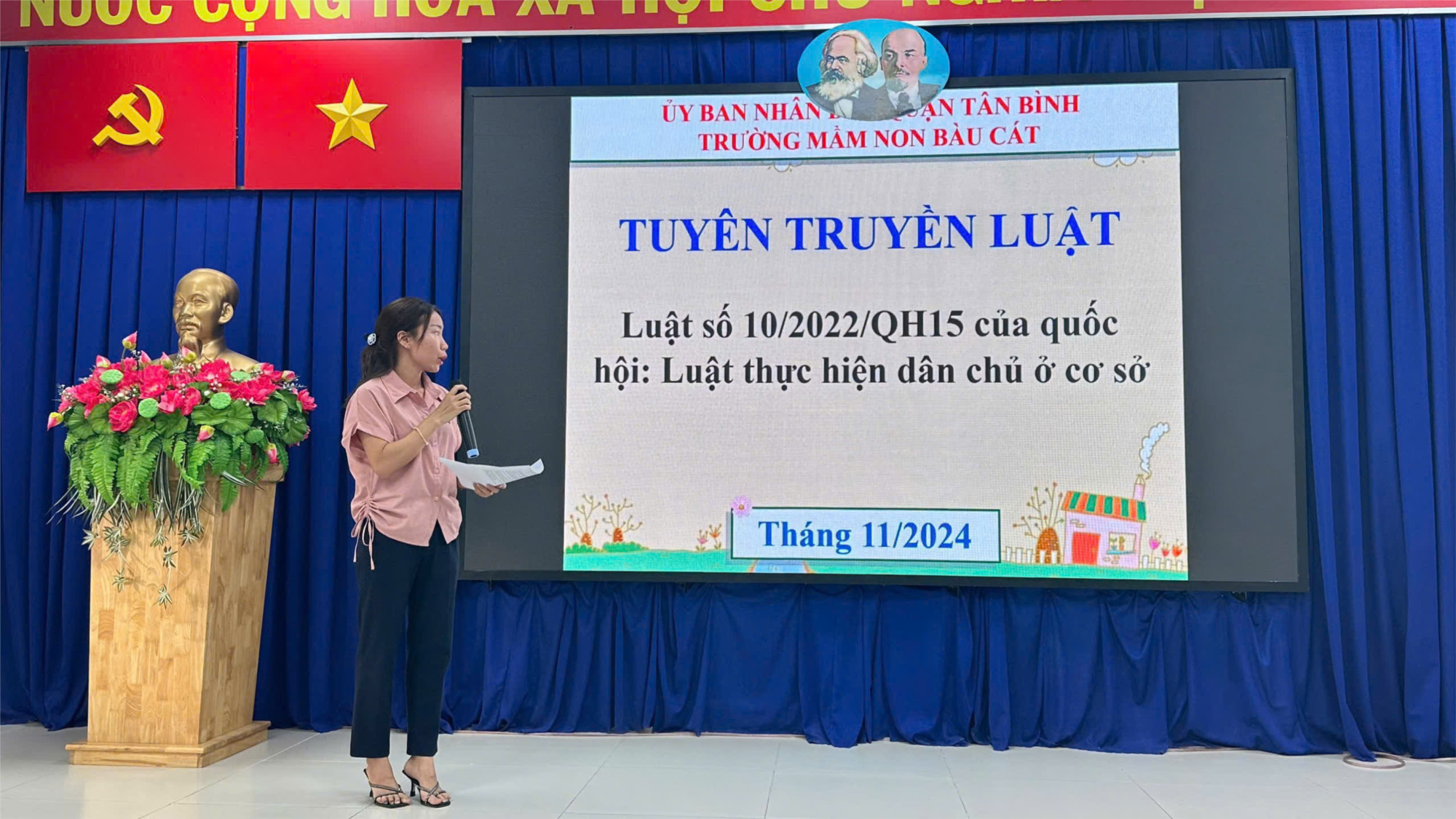 Tuyên truyền pháp luật tháng 11/2024