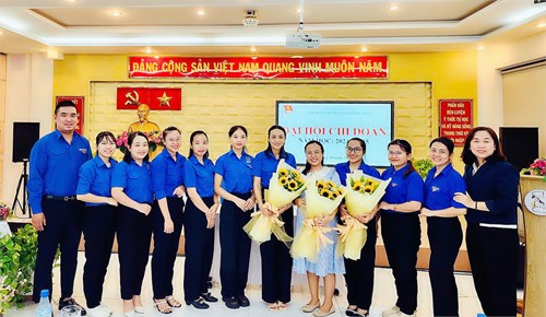 Đại hội Chi đoàn trường Mầm non Bé Ngoan Năm học 2024-2025