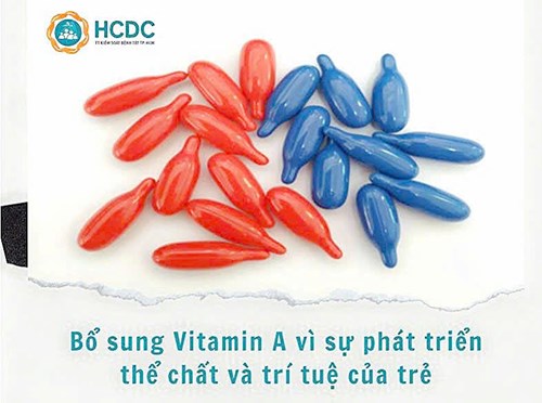 Bổ sung Vitamin A vì sự phát triển thể chất và trí tuệ của trẻ