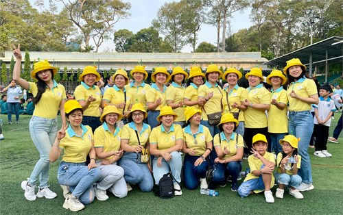 Trường Mầm non Bé Ngoan tham gia Ngày chạy Olympic Vì sức khỏe toàn dân Quận 1 - 2024