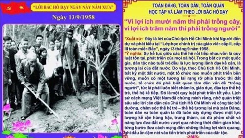 Lời Bác Hồ dạy ngày này năm xưa.