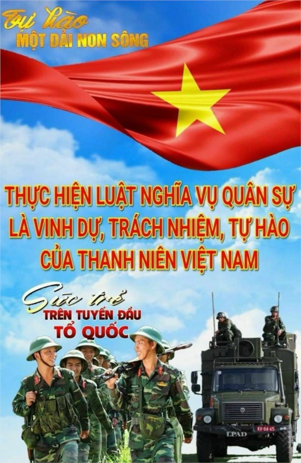 Thực hiện luật nghĩa vụ quân sự là vinh dự, trách nhiệm, tự hào của thanh niên Việt Nam